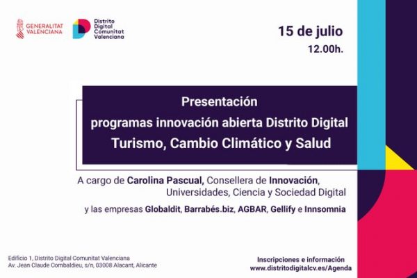 Presentación de programas de innovación abierta en Distrito Digital